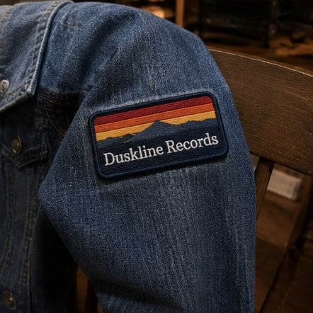 Branded iron on patches for jackets
