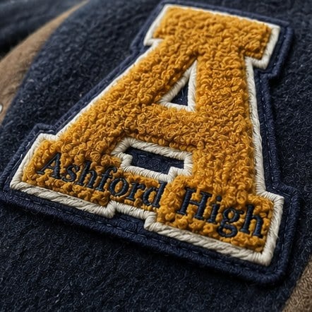 Chenille Letter Patches
