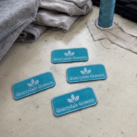 Customized iron on patches for streetwear and apparel brands