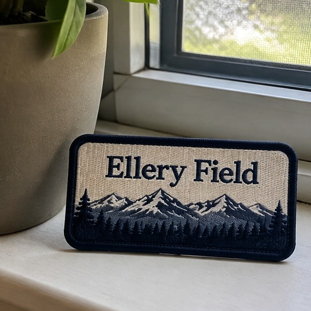 Personalized iron on patches - customer photo